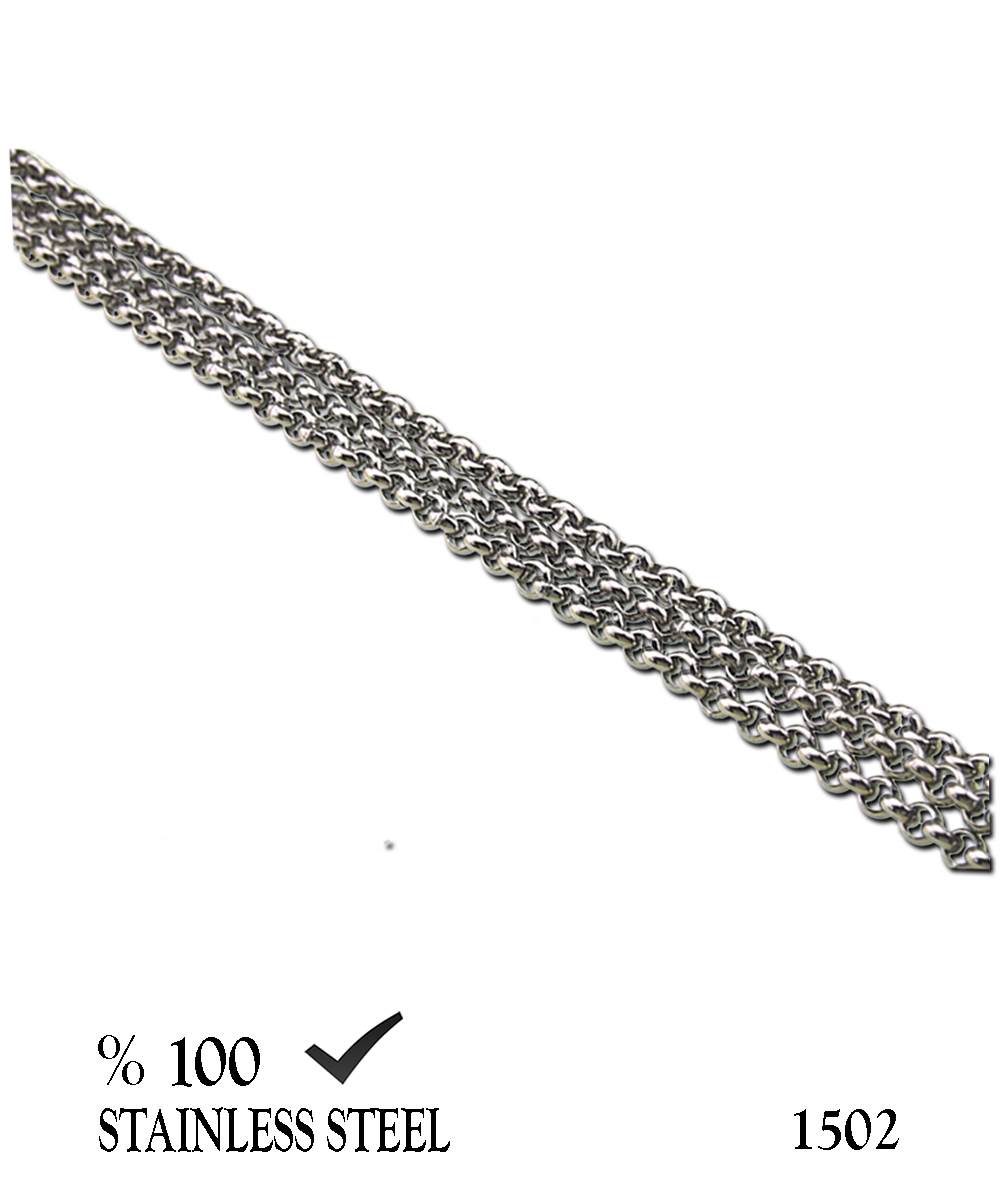 1502 Çelik zincir bileklik