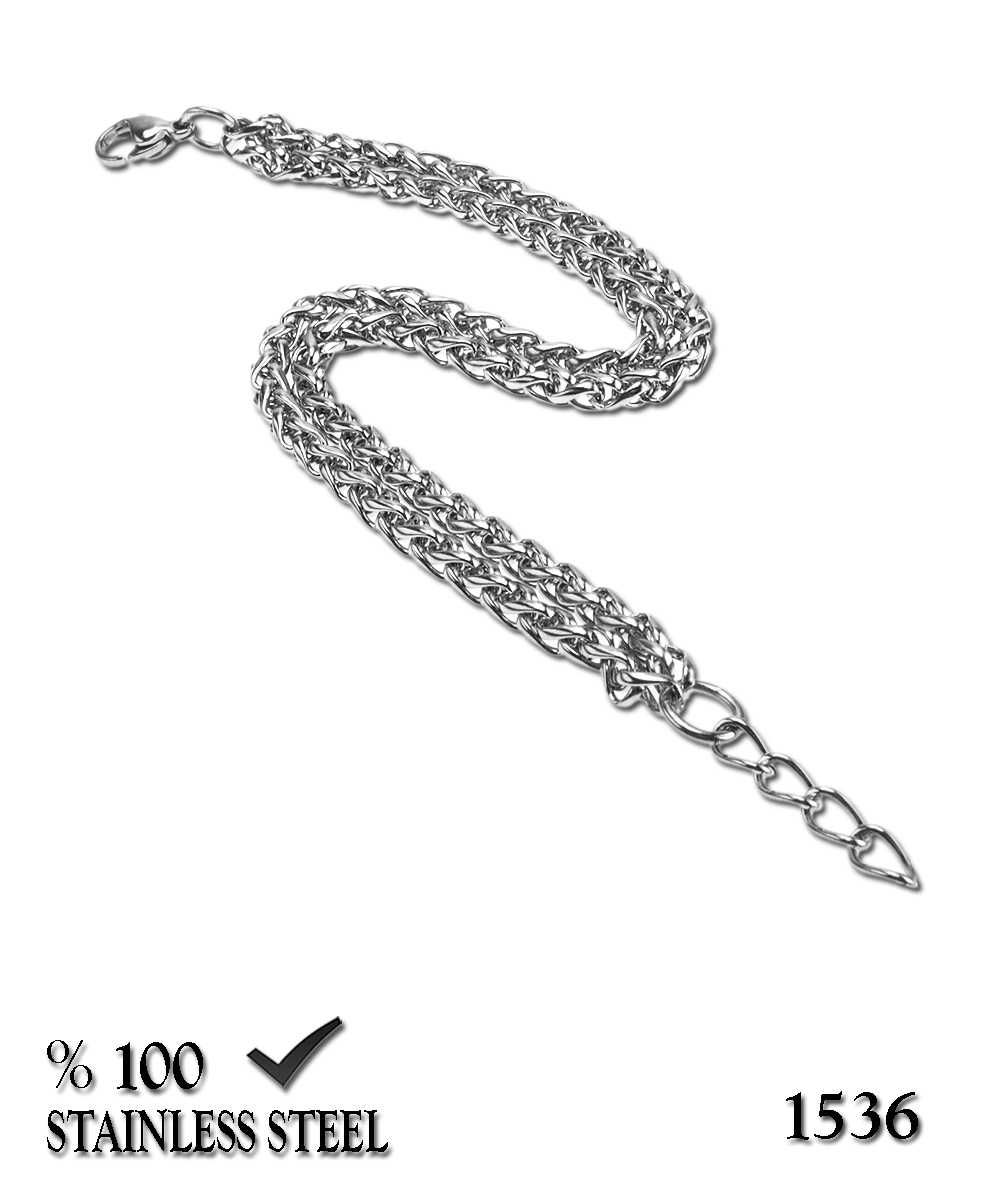1536 Çelik zincir bileklik