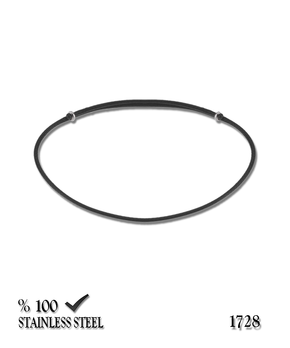 1728H 1,3 mm Siyah kordon halhal