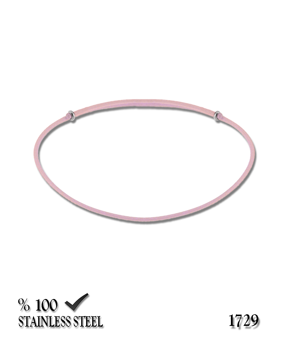 1729H 1,3 mm Pembe kordon halhal