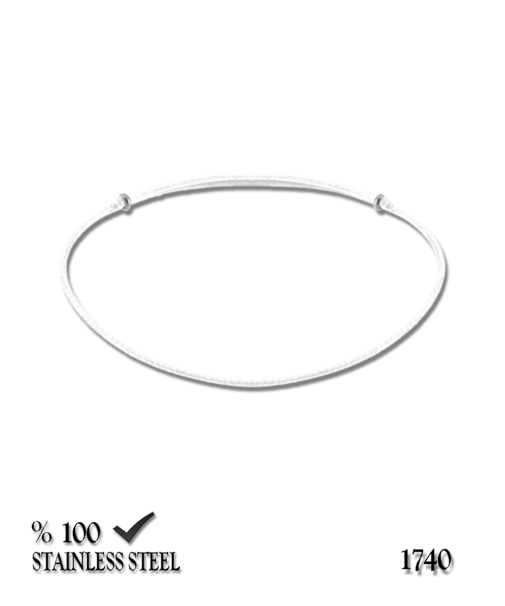 1740H 1,3 mm Beyaz kordon halhal