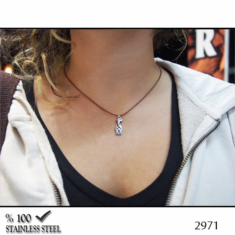 1901 1,3mm Gri ince kordon kolye