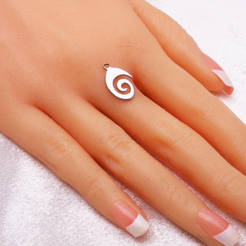 1932K minik spiral çelik kolye