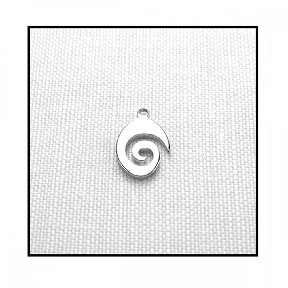 1932K minik spiral çelik kolye