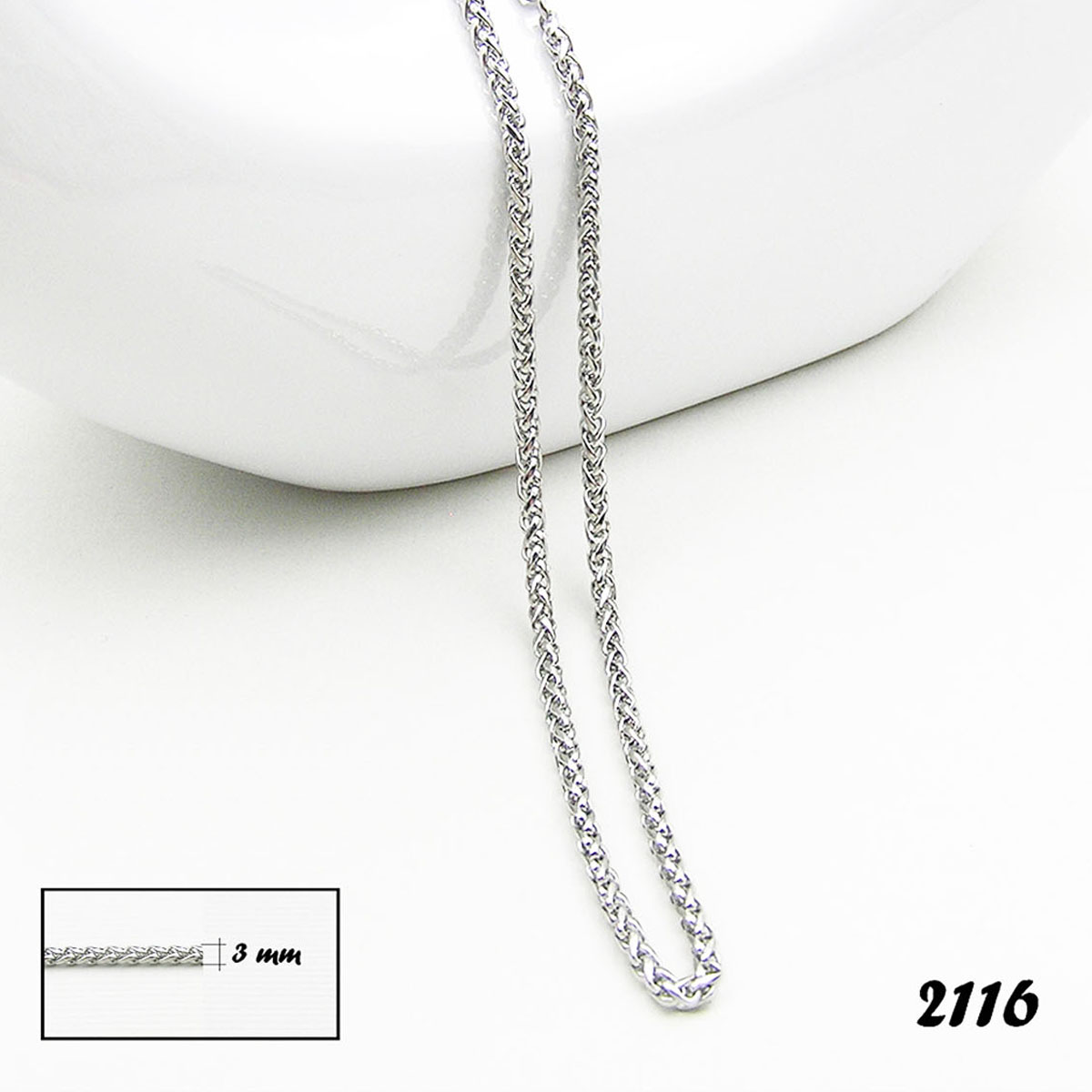 2116 Çelik zincir  3 mm