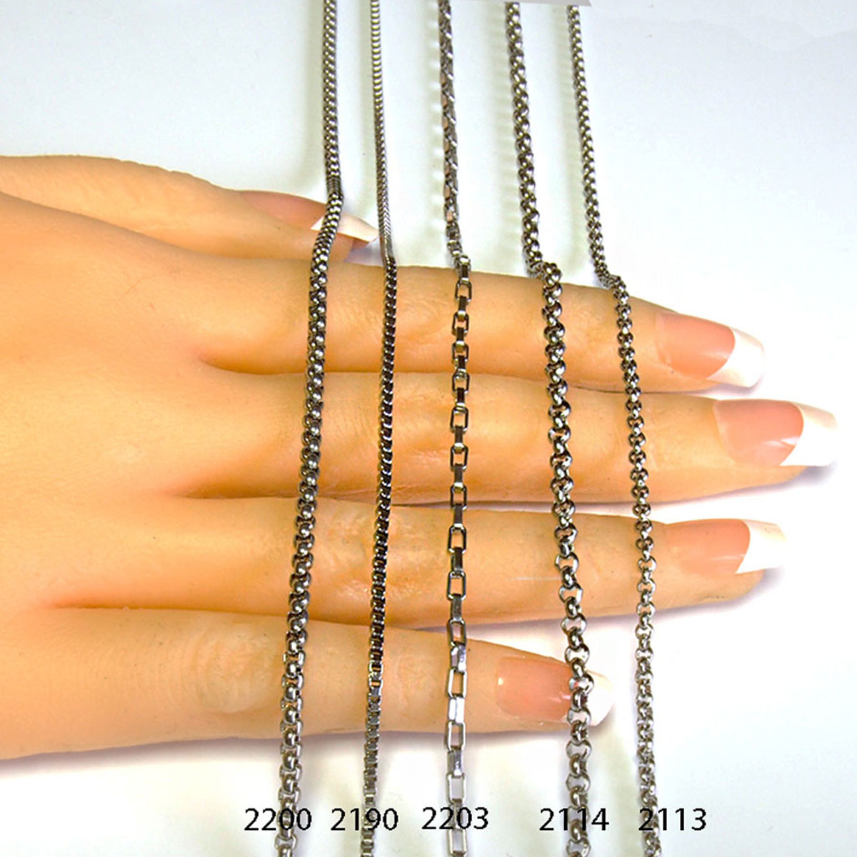 2203  Çelik zincir-2,2mm (Uzunluk seçiniz)