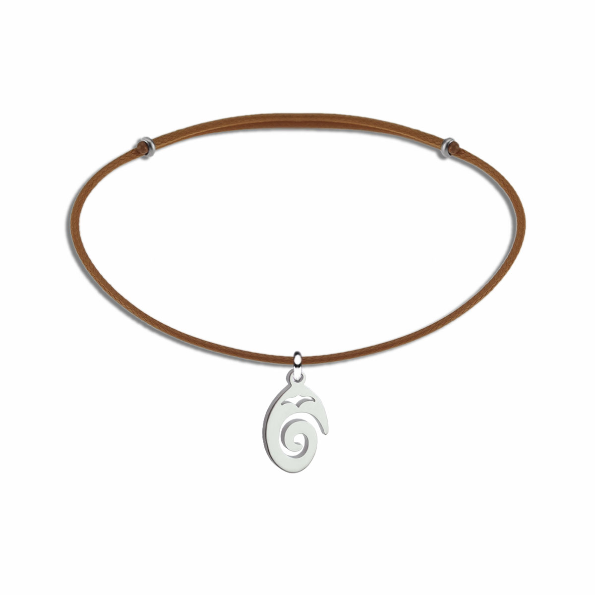 2312BK Sarmal Spiral çelik uçlu kordon bileklik