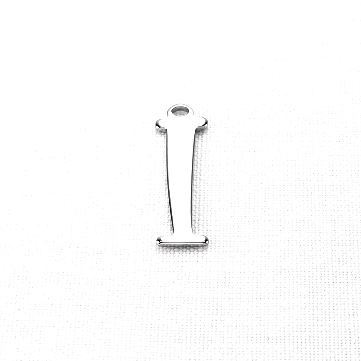 3208k I harfi (Yükseklik 3.5cm) çelik harf kolye