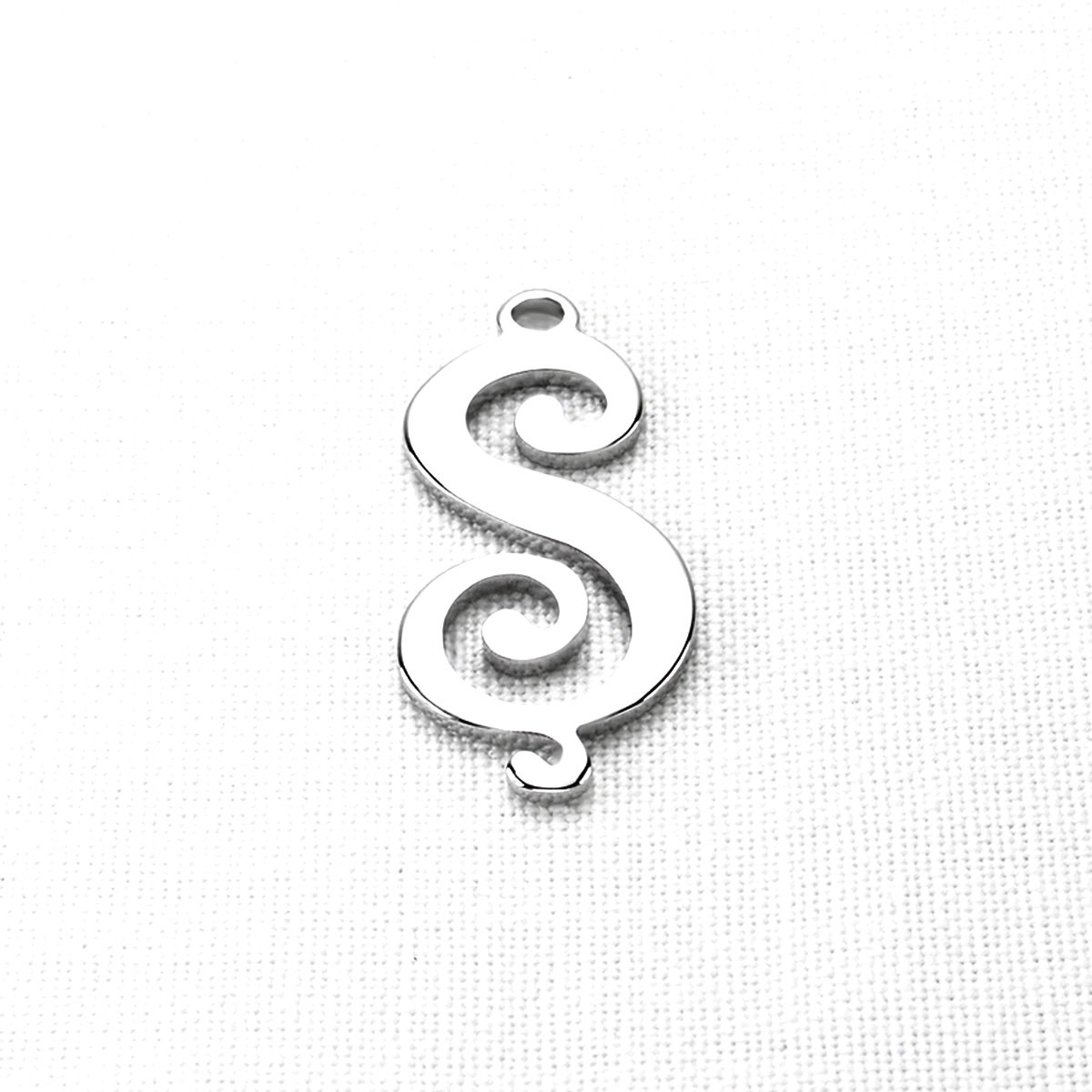 3221k Ş harfi (Yükseklik 3.5cm) çelik harf kolye