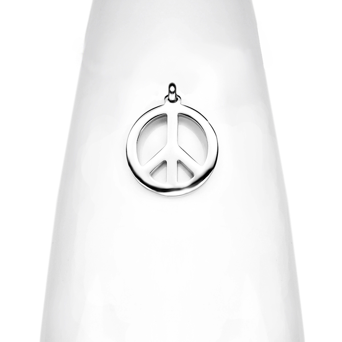 806ZU Peace barış çelik kolye  21 x 21 mm