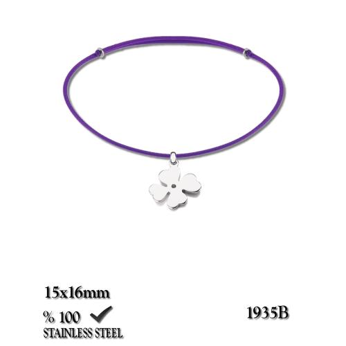 1935B Yonca çelik bileklik