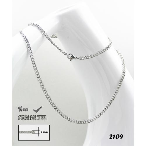 2109 Çelik zincir 4mm (Uzunluk seçiniz)