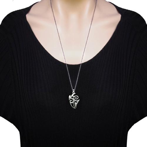 512z Tribal unisex çelik kolye