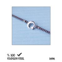 1509SB Ay yıldız çelik bileklik