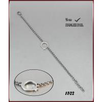 1509Z Ay yıldız çelik zincir bileklik