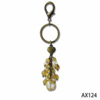 AX 143 Kristal taşlı boncuk anahtarlık