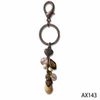AX 162 Kristal taşlı boncuk anahtarlık
