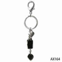 AX 164 Kristal taşlı boncuk anahtarlık