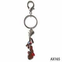 AX 124 Kristal taşlı boncuk anahtarlık