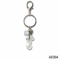 AX 163 Kristal taşlı boncuk anahtarlık