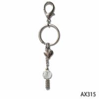 AX 304 Kristal taşlı boncuk anahtarlık